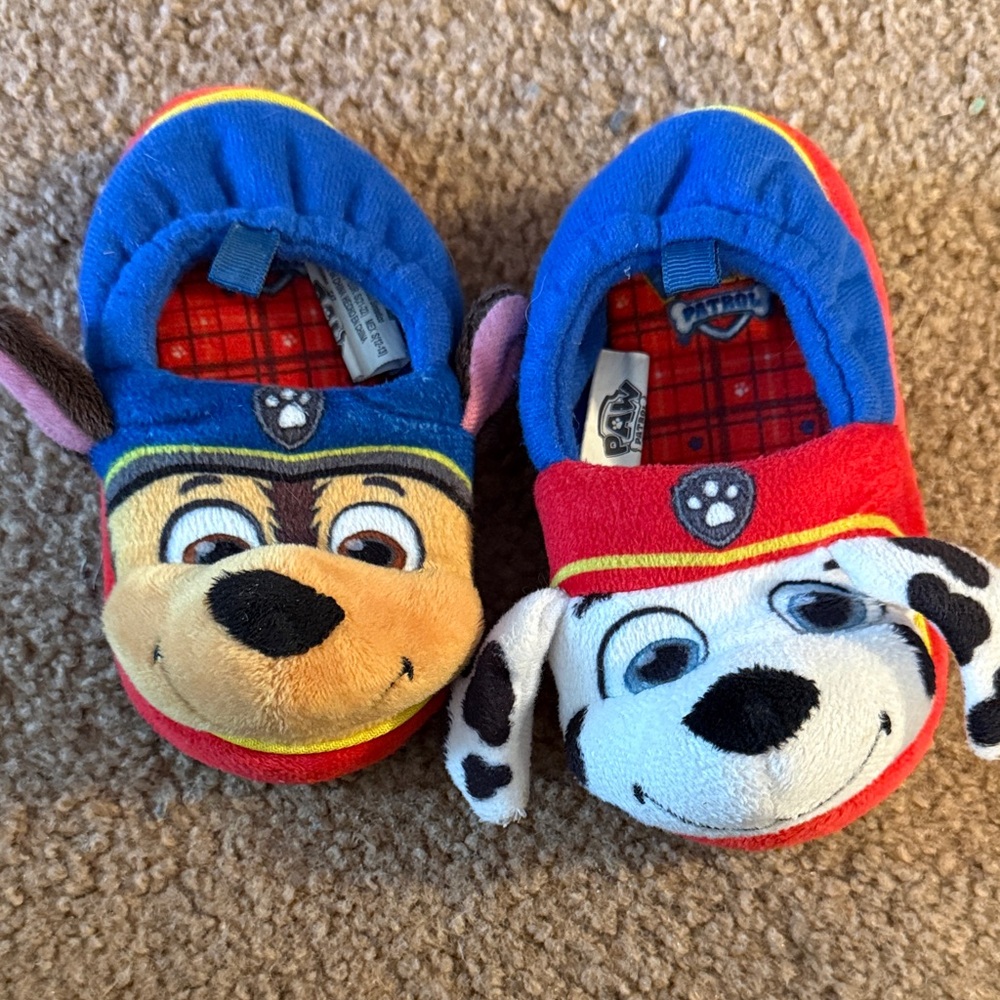 Paw Patrol Plush Baby Slippers